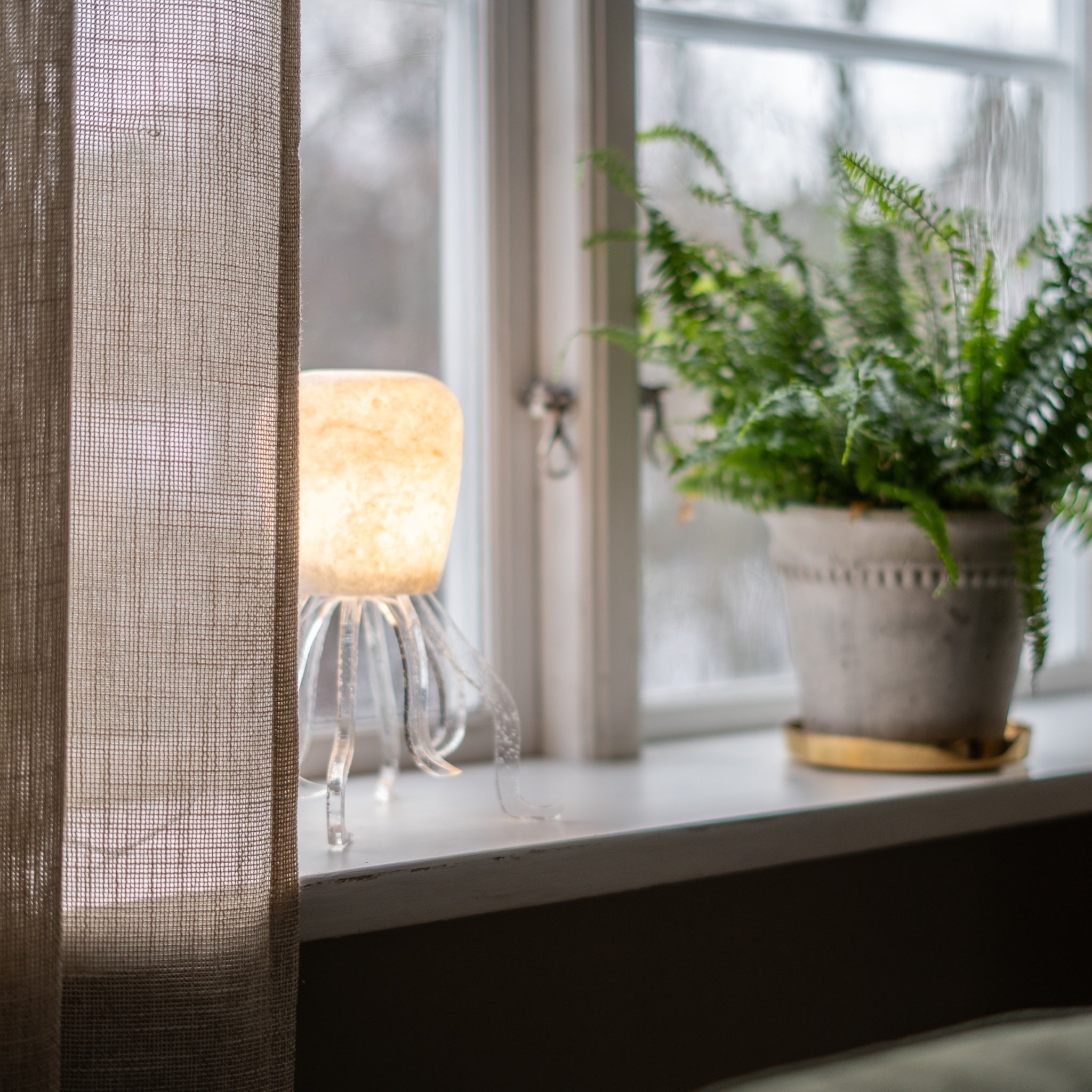 Seeba Bubbly | Tapered Material Lights