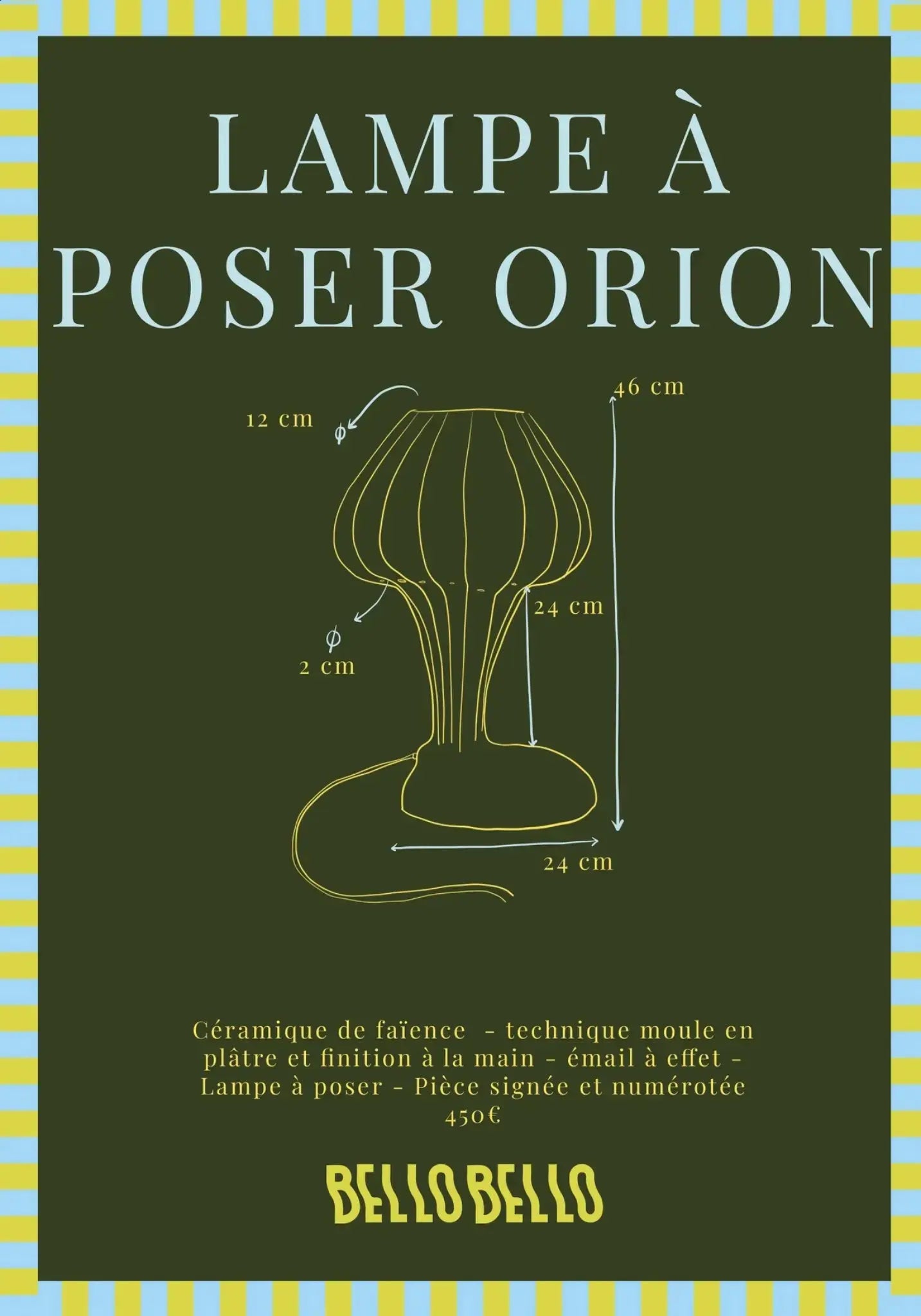 Lampe à poser Orion Beurre - 9