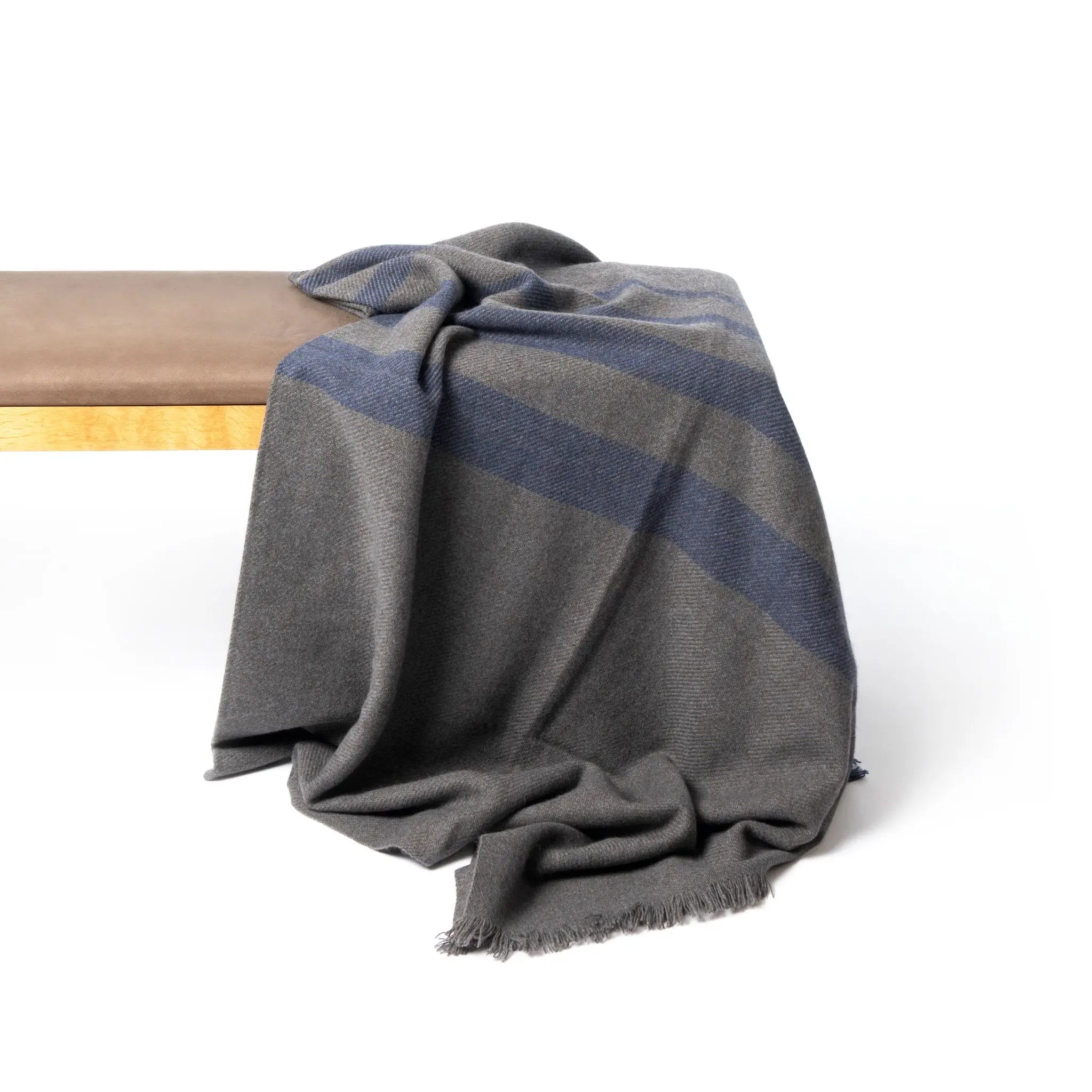 Plaid en pure laine de Yak "Khullu" - 8