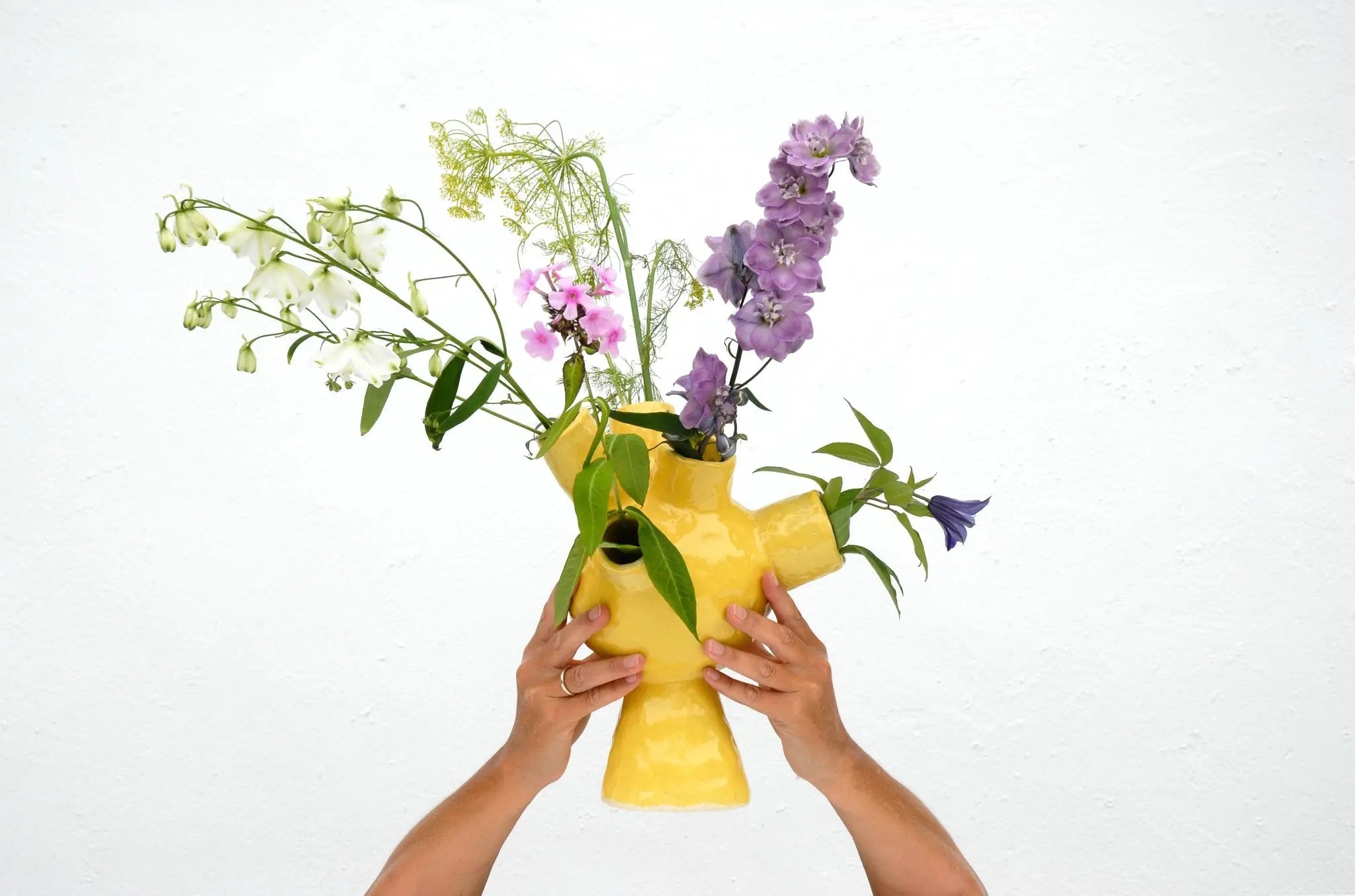 Hydra Vase - Sunny Yellow - 1