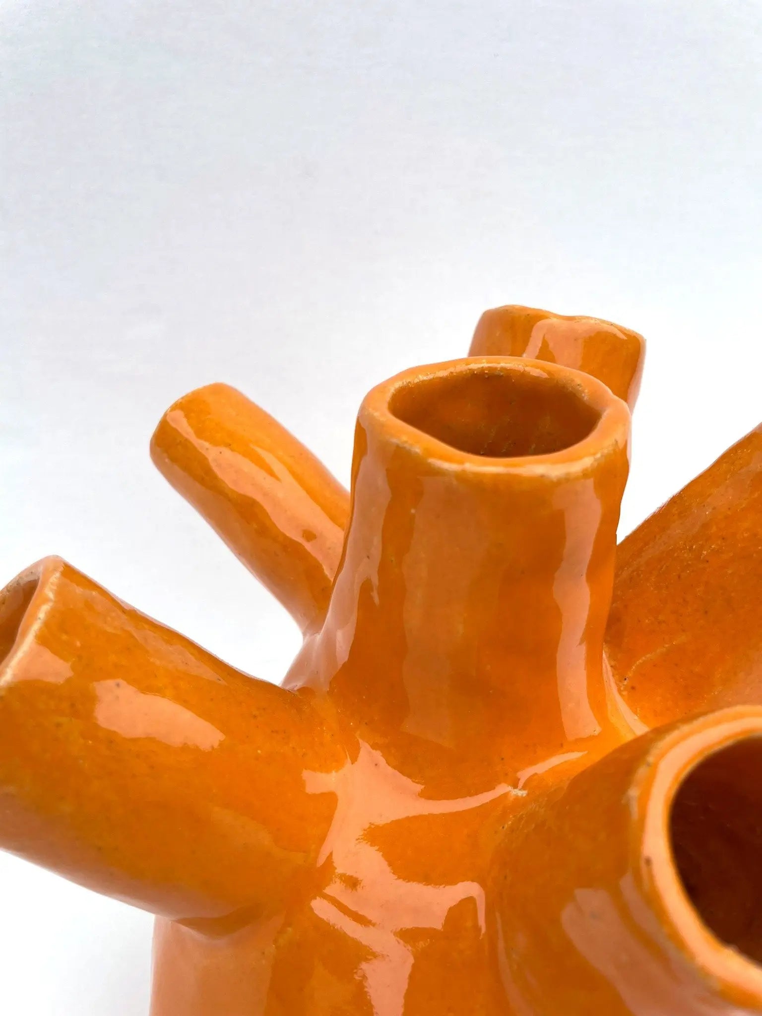 Hydra Vase - Orange (low) - 3