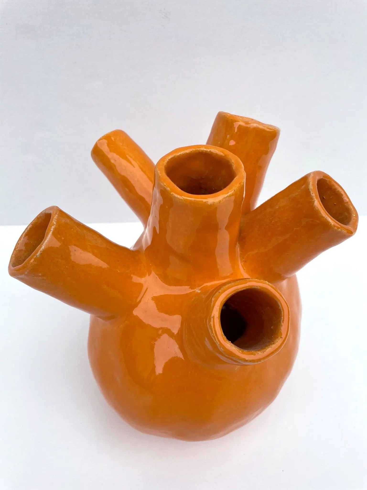 Hydra Vase - Orange (low) - 4