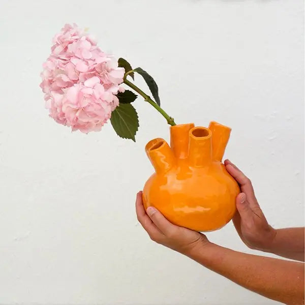 Hydra Vase - Orange (low) - 5