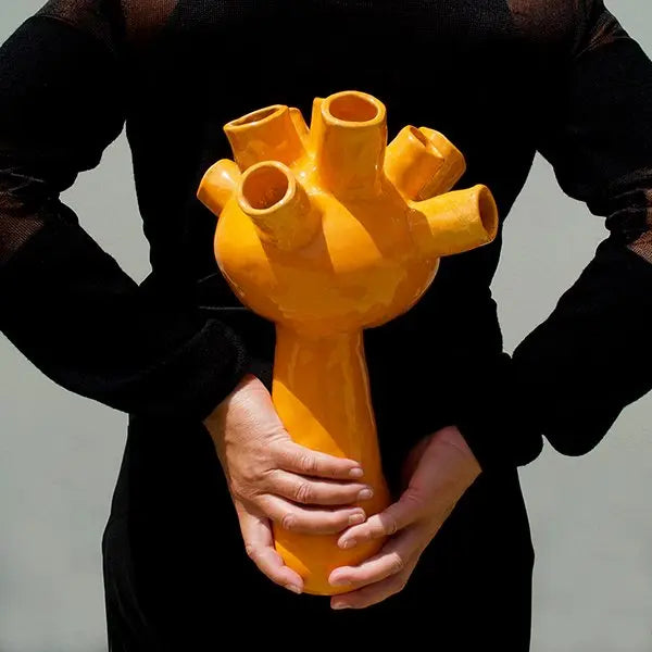 Hydra Vase - Orange (high) - 1