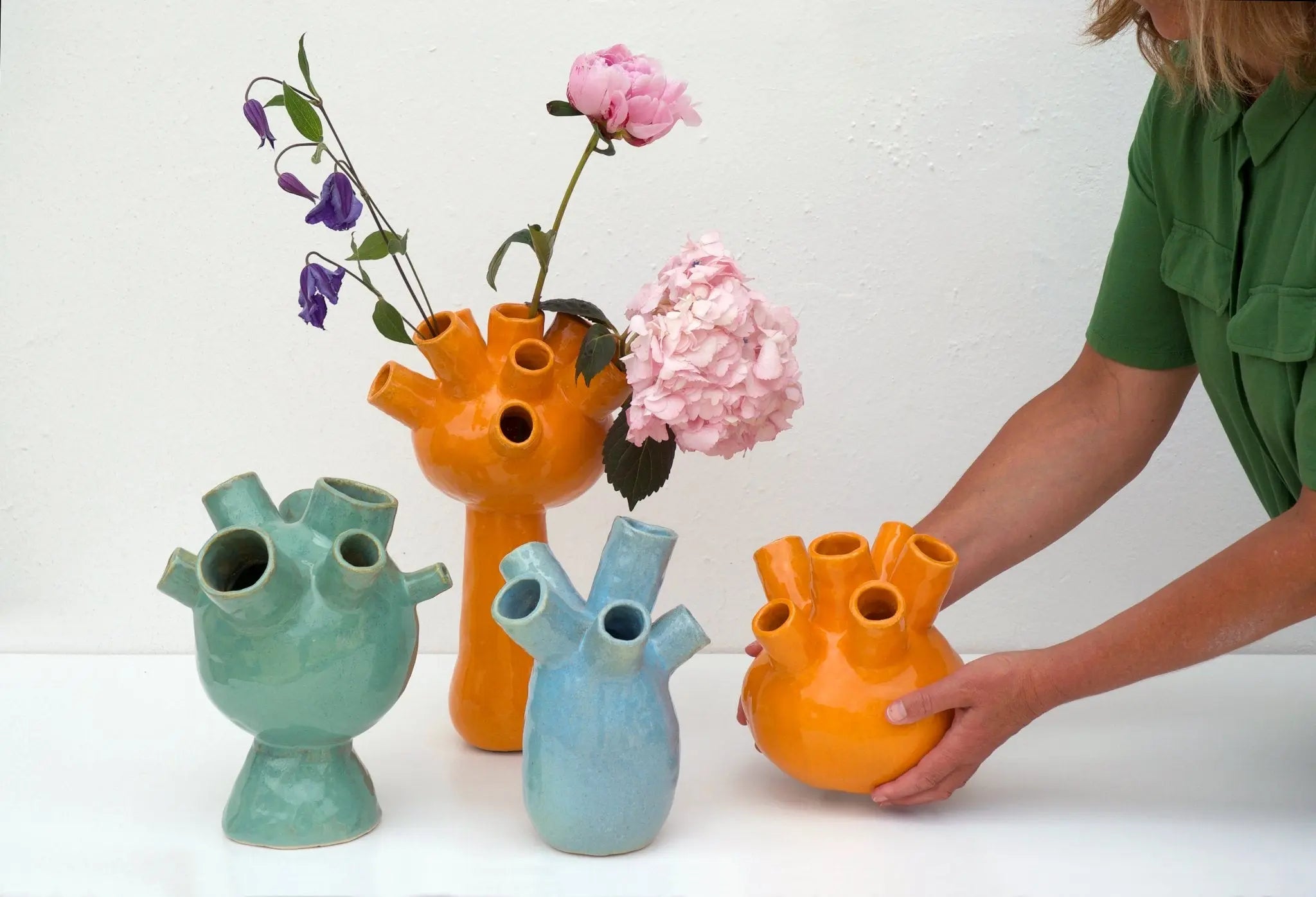 Hydra Vase - Turquoise - 5