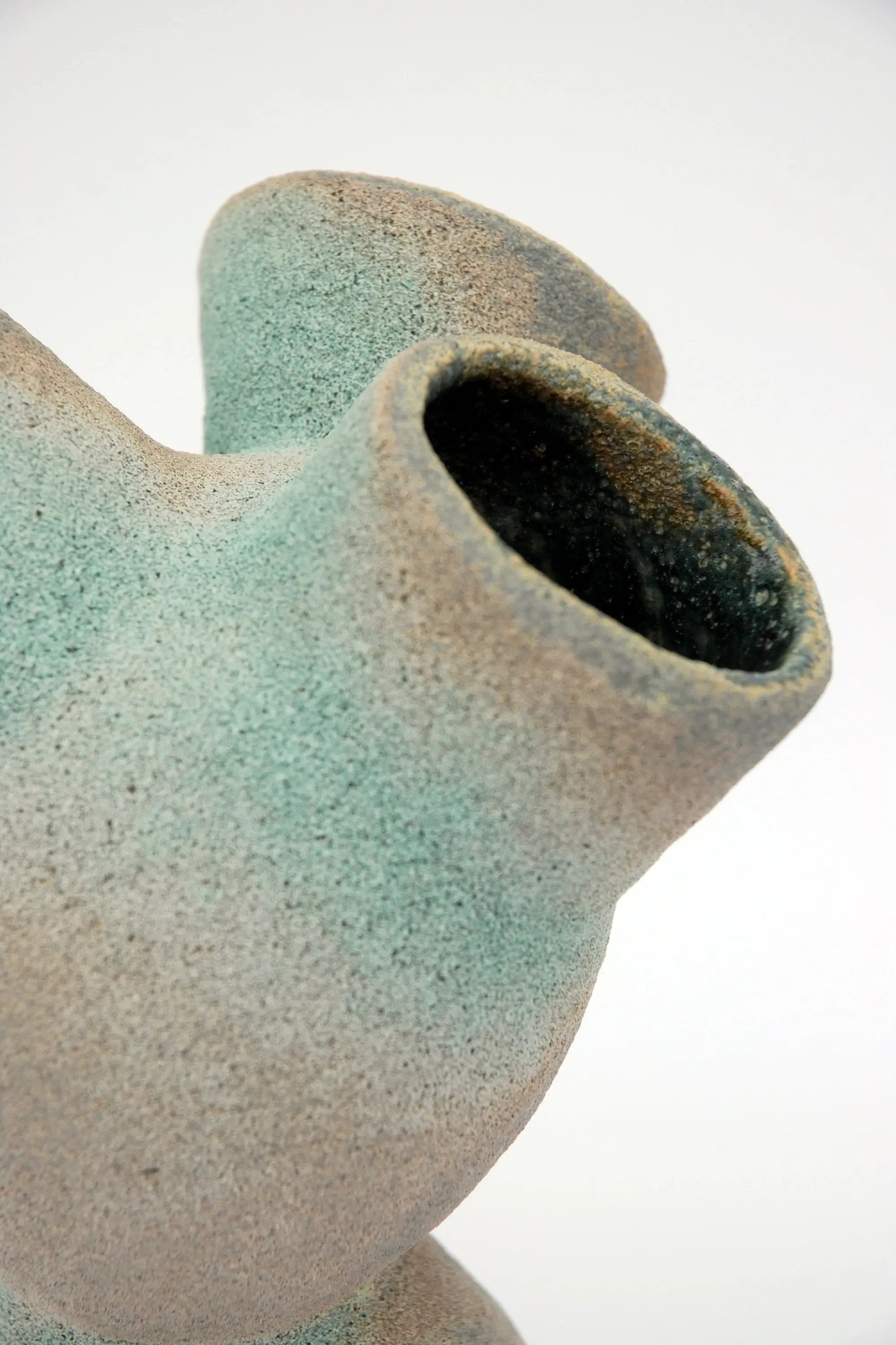 Hydra Vase - Turquoise Lava Niho Ceramics