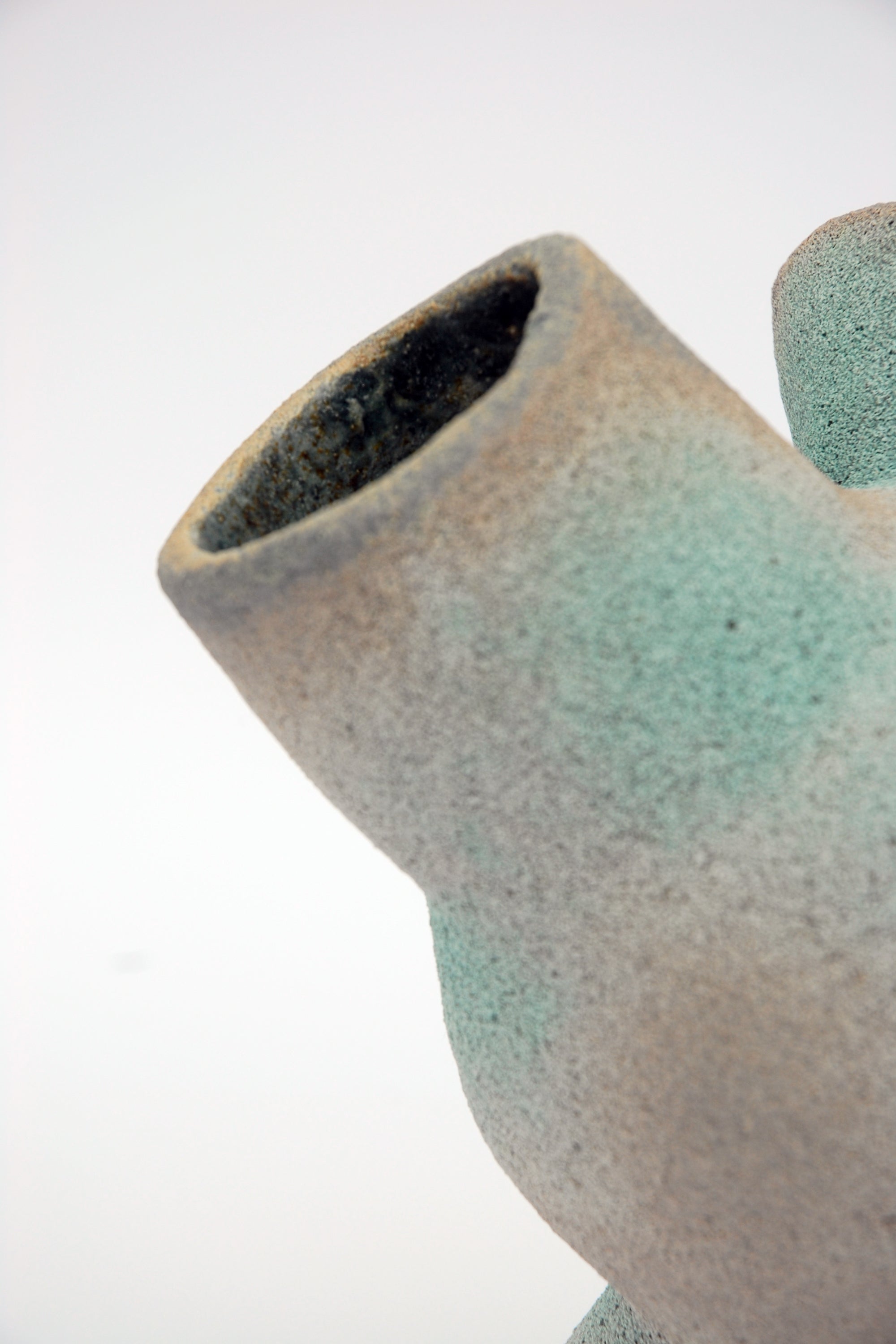 Hydra Vase - Turquoise Lava