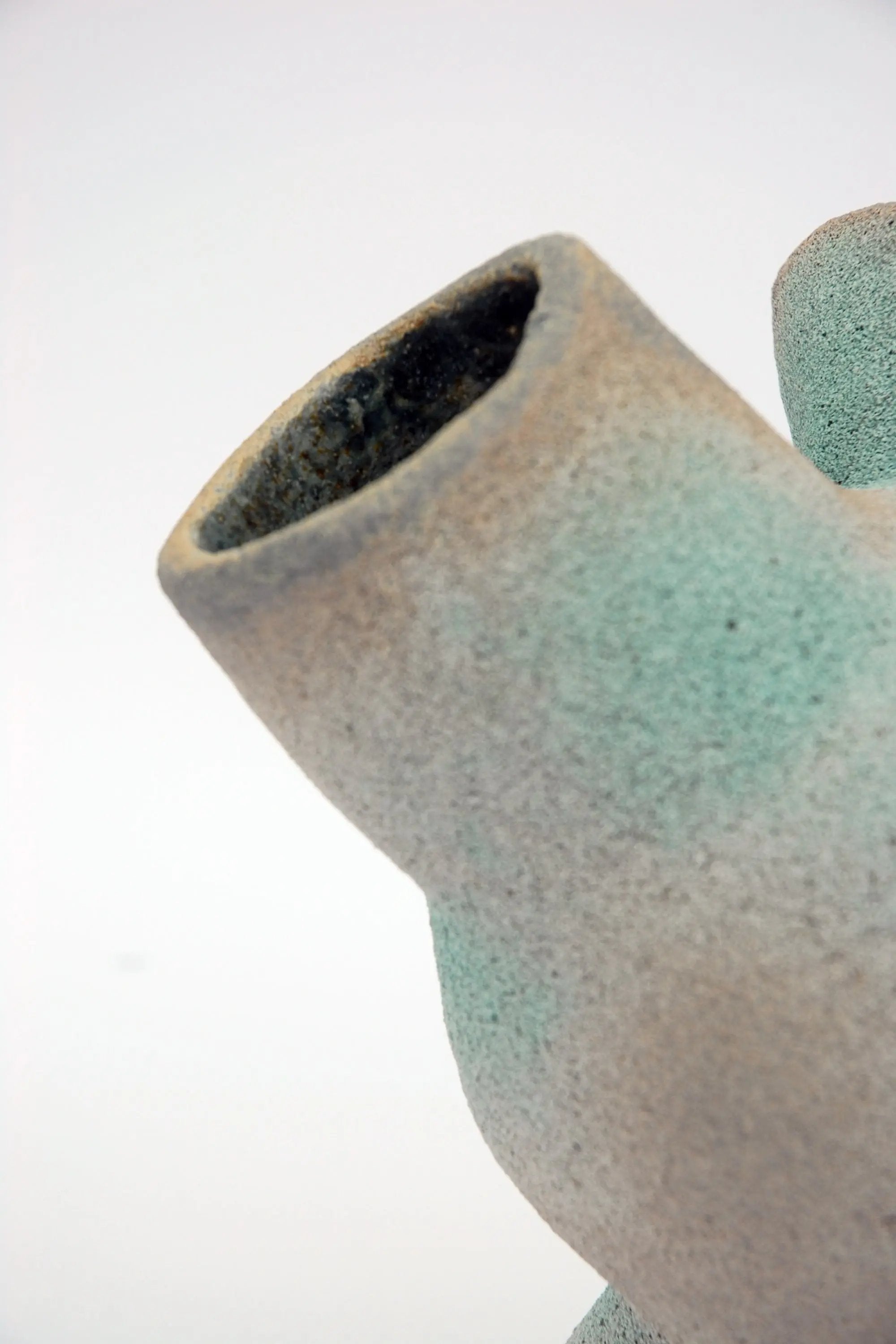 Hydra Vase - Turquoise Lava Niho Ceramics