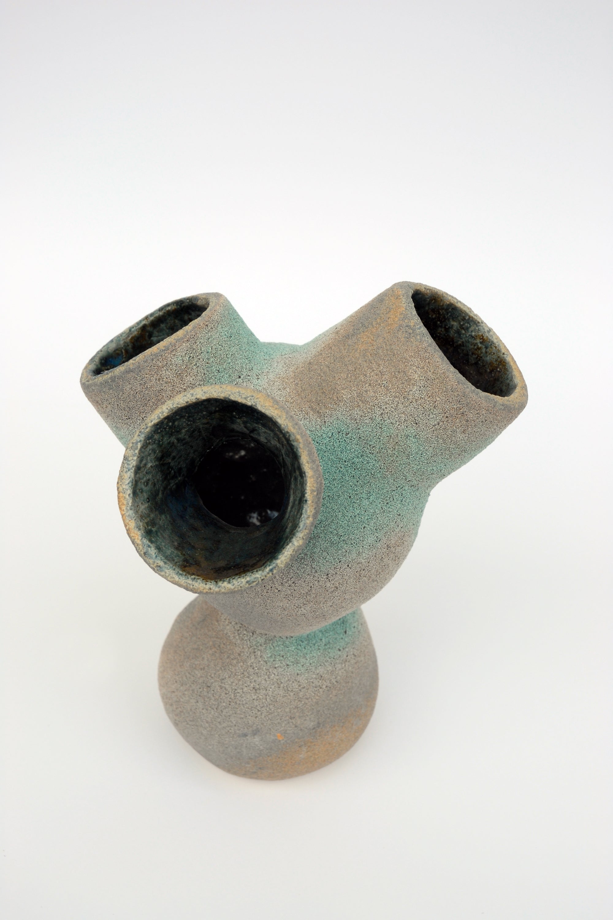 Hydra Vase - Turquoise Lava