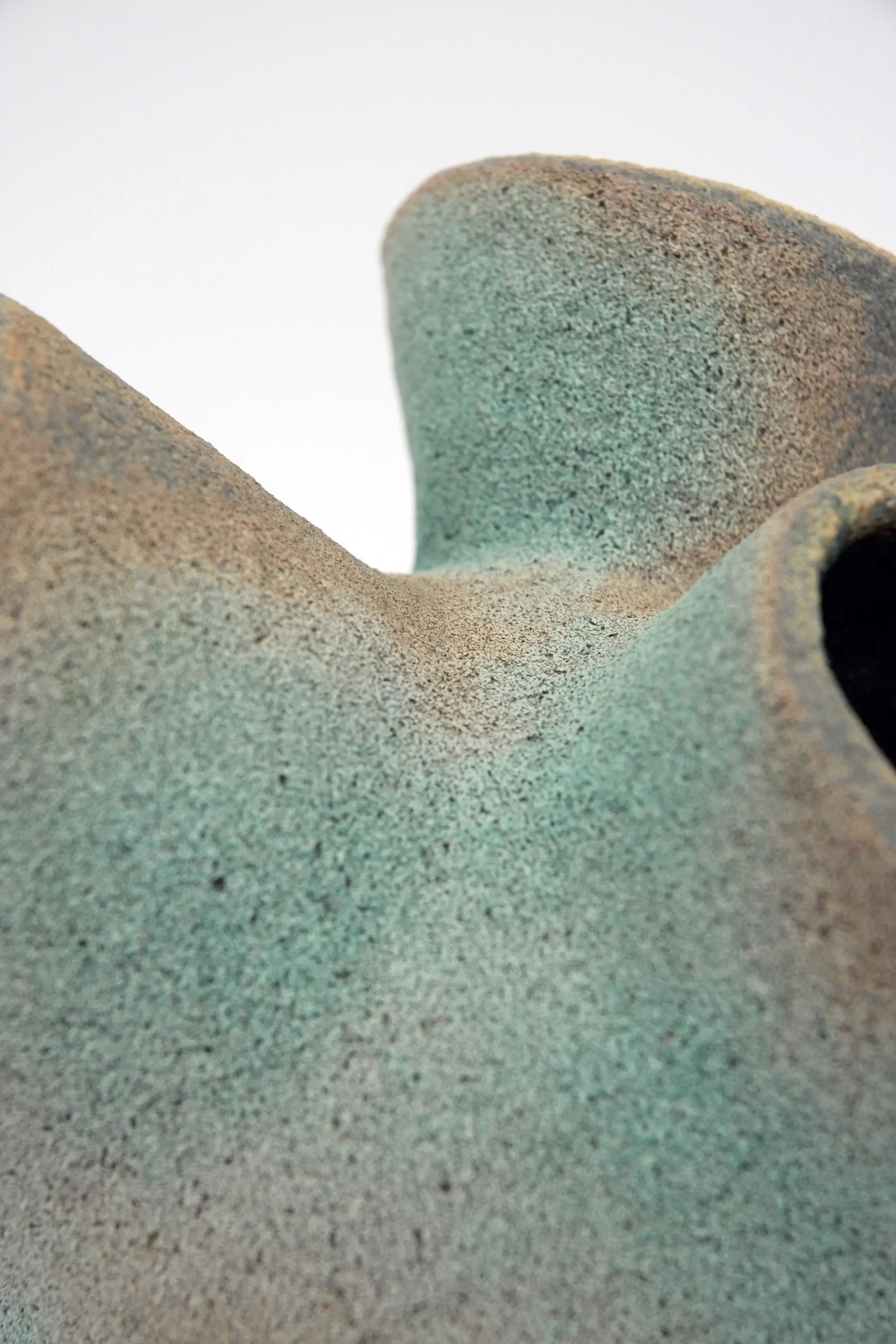 Hydra Vase - Turquoise Lava Niho Ceramics