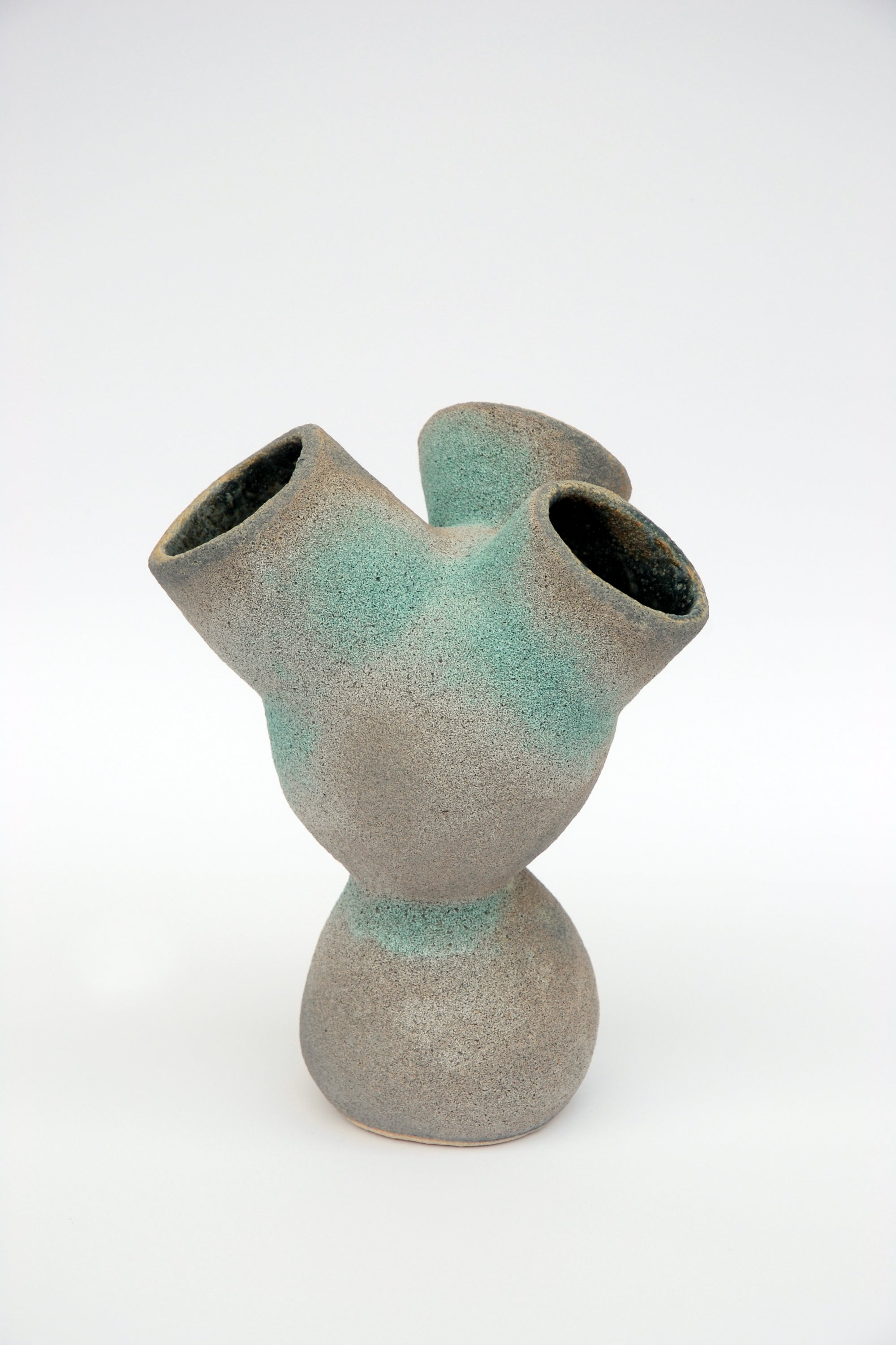 Hydra Vase - Turquoise Lava